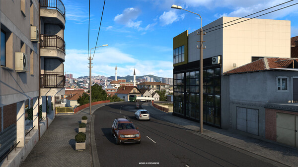 Игра Euro Truck Simulator 2 - West Balkans, скриншот