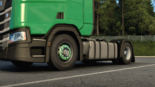 Игра Euro Truck Simulator 2 - Wheel Tuning Pack, скриншот