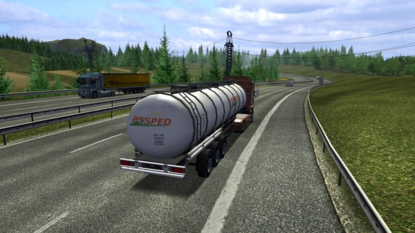 Игра Euro Truck Simulator, скриншот