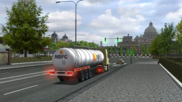 Игра Euro Truck Simulator, скриншот