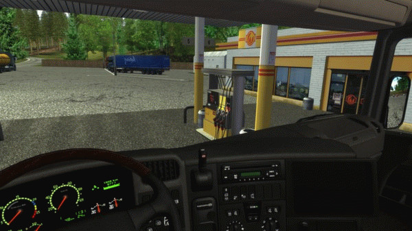 Игра Euro Truck Simulator, скриншот