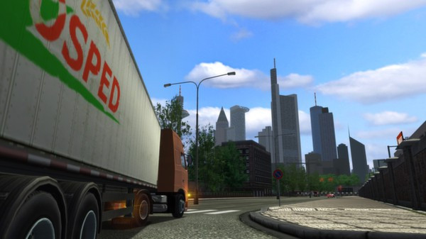 Игра Euro Truck Simulator, скриншот