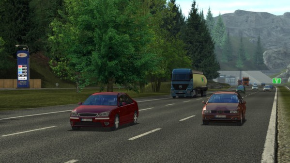 Игра Euro Truck Simulator, скриншот