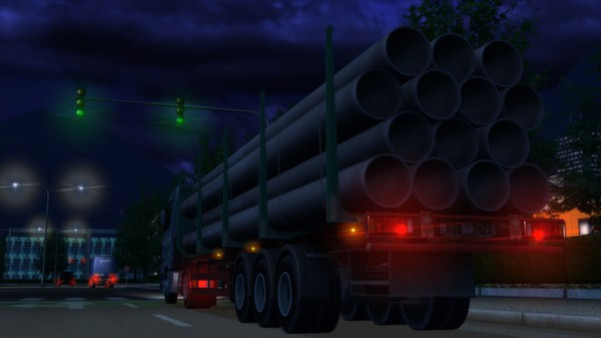 Игра Euro Truck Simulator, скриншот