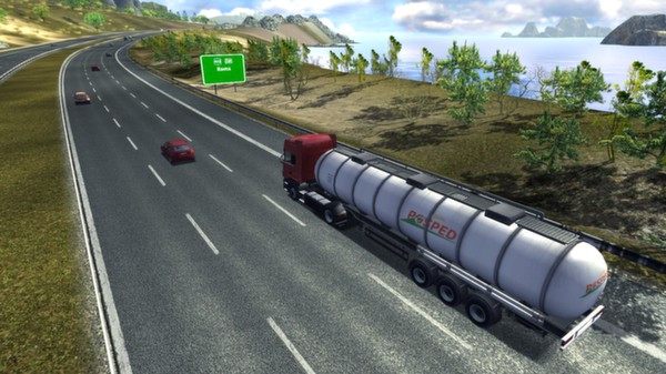 Игра Euro Truck Simulator, скриншот