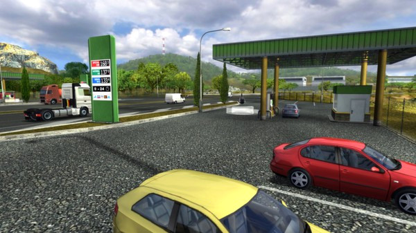 Игра Euro Truck Simulator, скриншот