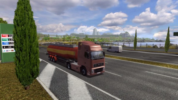 Игра Euro Truck Simulator, скриншот