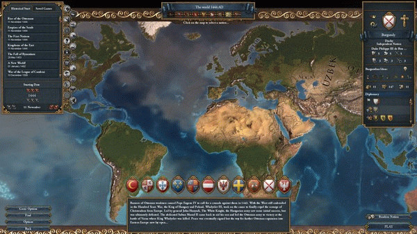 Игра Europa Universalis IV, скриншот