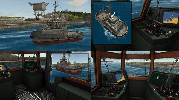 Игра European Ship Simulator, скриншот