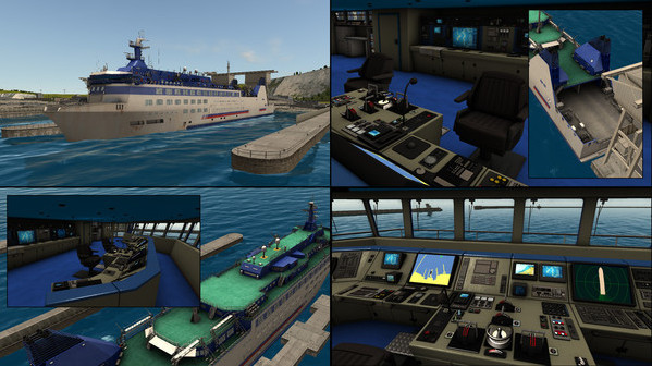 Игра European Ship Simulator, скриншот