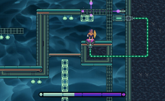 Игра Even the Ocean, скриншот