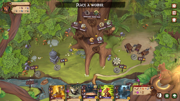 Игра Everdell, скриншот