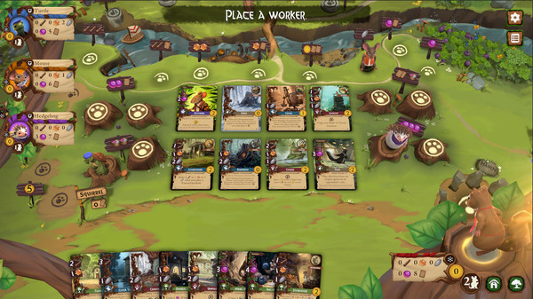 Игра Everdell, скриншот