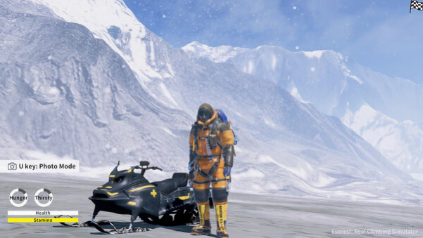 Игра Everest: Real Climbing Simulator, скриншот