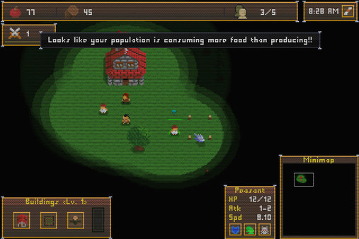 Игра Evertown, скриншот