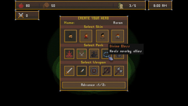 Игра Evertown, скриншот