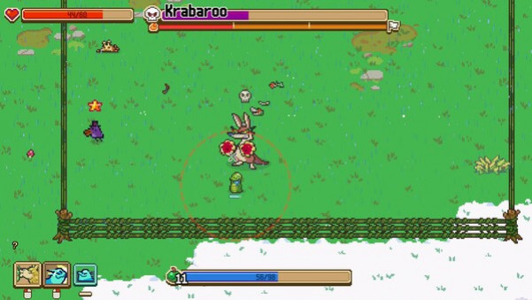 Игра Everything is Crab: The Animal Evolution Roguelite, скриншот