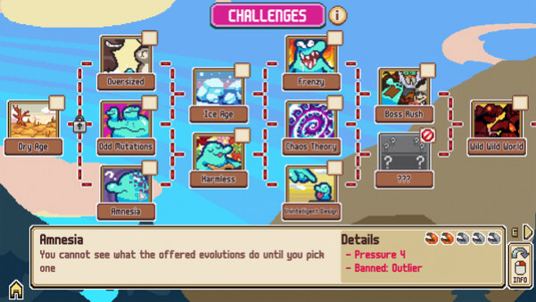 Игра Everything is Crab: The Animal Evolution Roguelite, скриншот