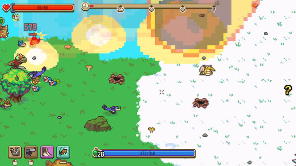 Игра Everything is Crab: The Animal Evolution Roguelite, скриншот