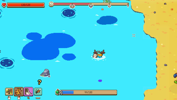 Игра Everything is Crab: The Animal Evolution Roguelite, скриншот