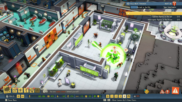 Игра Evil Genius 2: World Domination, скриншот