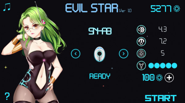 Игра EVIL STAR, скриншот