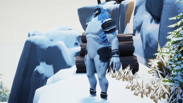 Игра Eville - Frost Golem Pack, скриншот