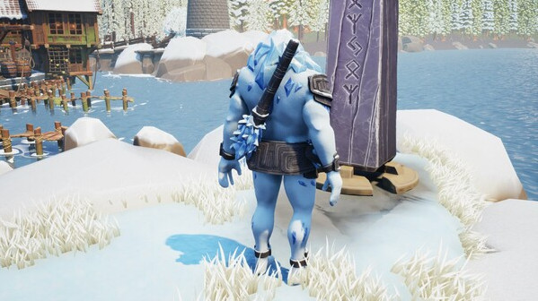 Игра Eville - Frost Golem Pack, скриншот