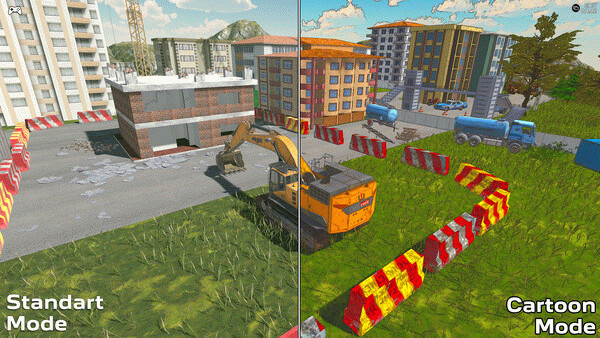 Игра Excavator Simulator REMAKE, скриншот