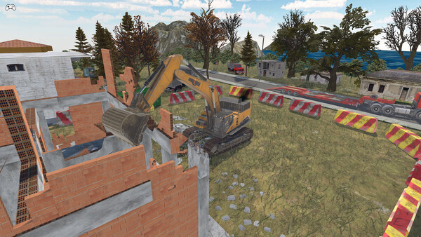 Игра Excavator Simulator REMAKE, скриншот