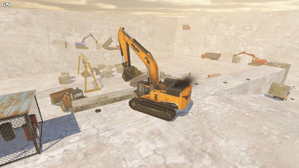 Игра Excavator Simulator REMAKE, скриншот