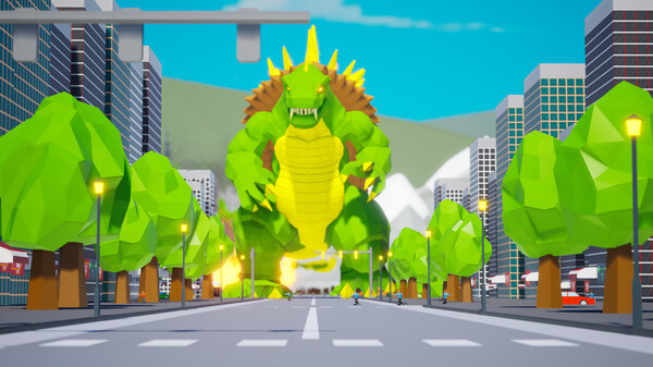 Игра Excidio The Kaiju Simulator, скриншот