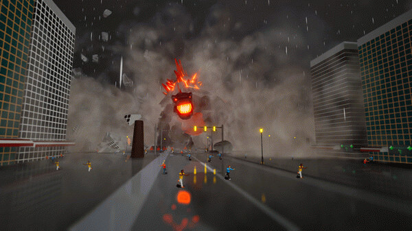 Игра Excidio The Kaiju Simulator, скриншот