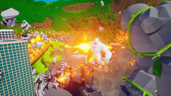 Игра Excidio The Kaiju Simulator, скриншот