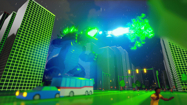 Игра Excidio The Kaiju Simulator, скриншот