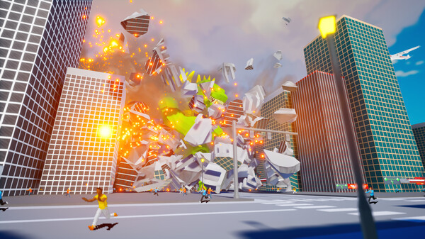 Игра Excidio The Kaiju Simulator, скриншот