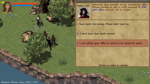 Игра Exiled Kingdoms, скриншот