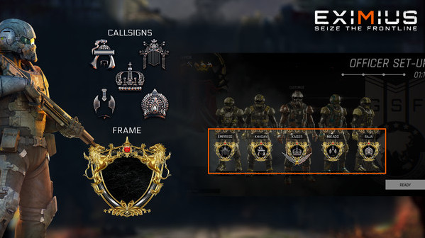 Игра Eximius Exclusive Callsign Pack - Kings of Frontline, скриншот