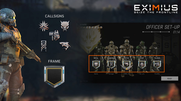 Игра Eximius Exclusive Callsign Pack - The Hardened, скриншот