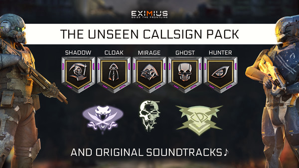 Игра Eximius Exclusive Callsign Pack - The Unseen, скриншот