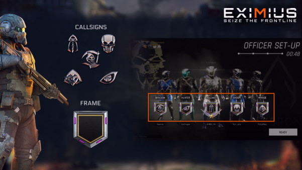 Игра Eximius Exclusive Callsign Pack - The Unseen, скриншот