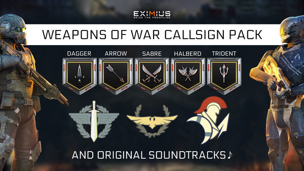Игра Eximius Exclusive Callsign Pack - Weapons of War, скриншот