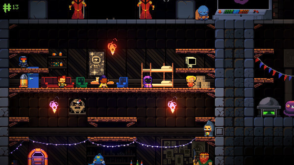 Игра Exit the Gungeon, скриншот