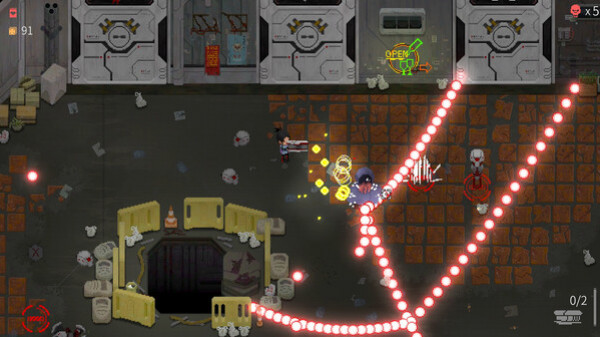 Игра Exo Helljumper: Descent X, скриншот