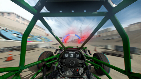 Игра EXOcars, скриншот