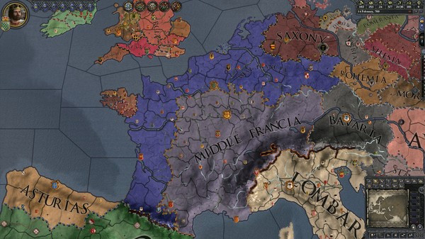 Игра Expansion - Crusader Kings II: Charlemagne, скриншот