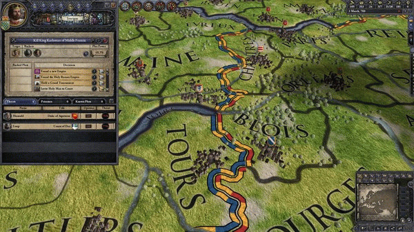Игра Expansion - Crusader Kings II: Charlemagne, скриншот