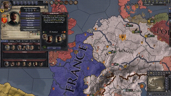 Игра Expansion - Crusader Kings II: Conclave, скриншот