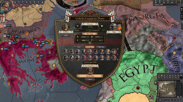 Игра Expansion - Crusader Kings II: Holy Fury, скриншот