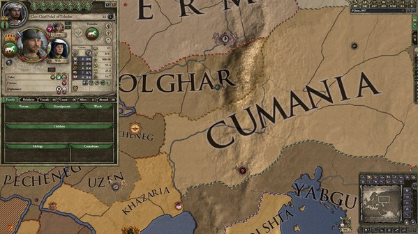 Игра Expansion - Crusader Kings II: Horse Lords, скриншот
